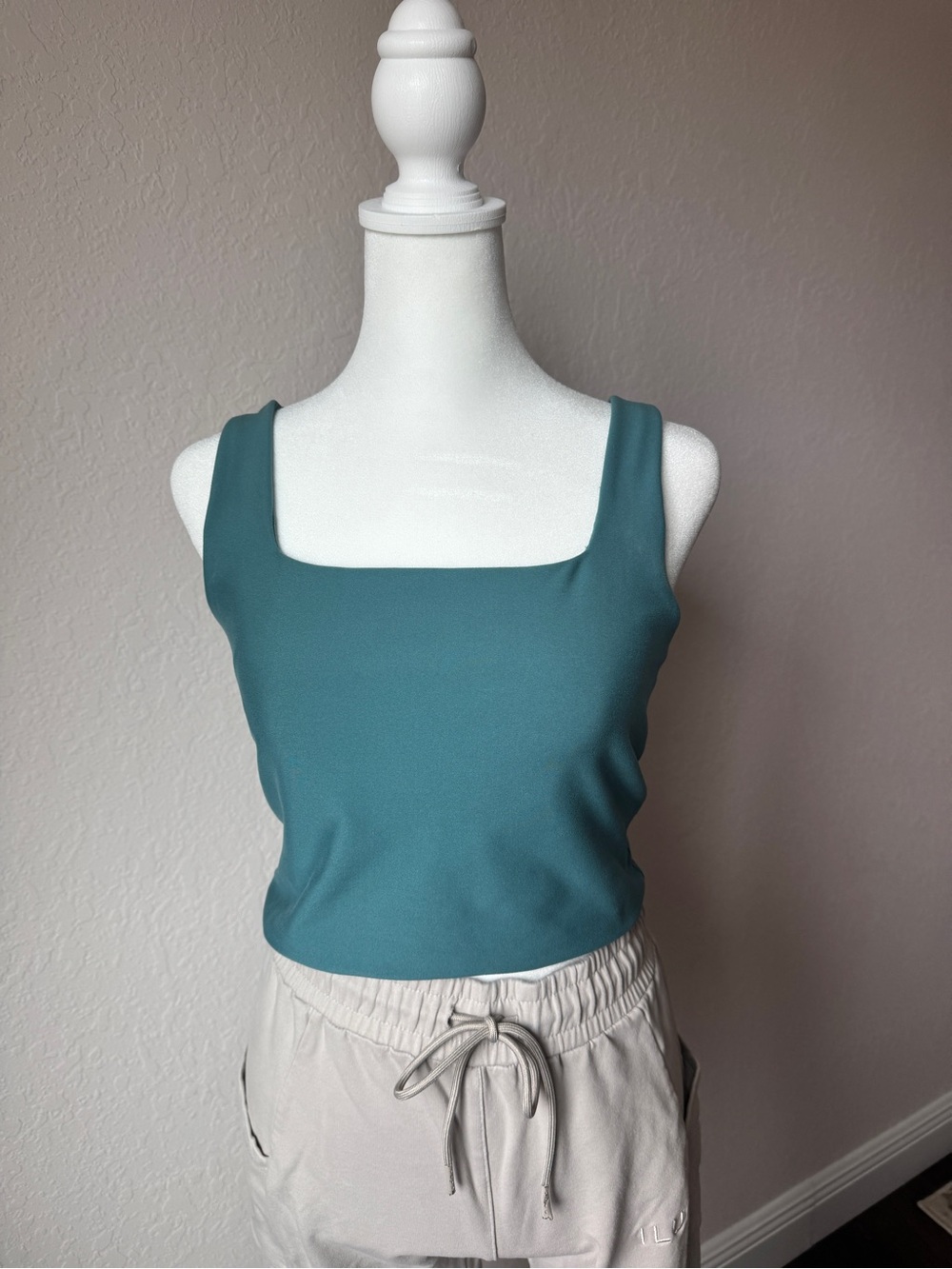 Abercrombie & Fitch YPB Teal Active Tank Bra Top Large
